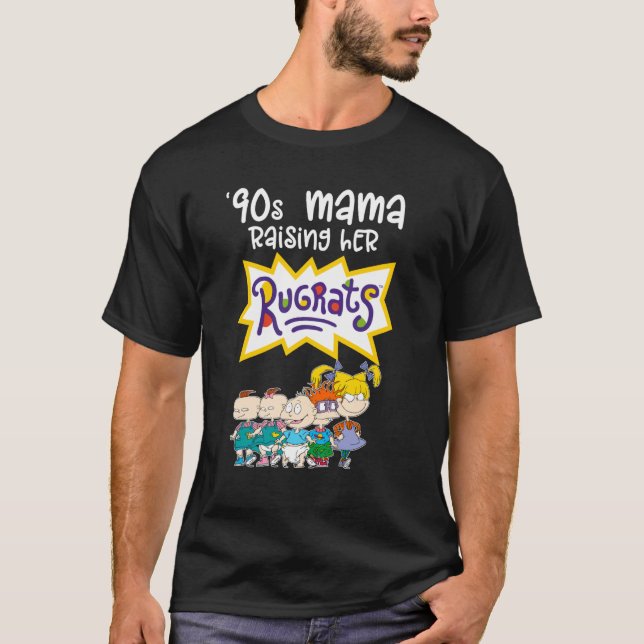 Mademark x Rugrats - 90er Mama wütend ihre Rugrats T-Shirt (Vorderseite)