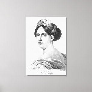 Mademoiselle George, 1825 Leinwanddruck