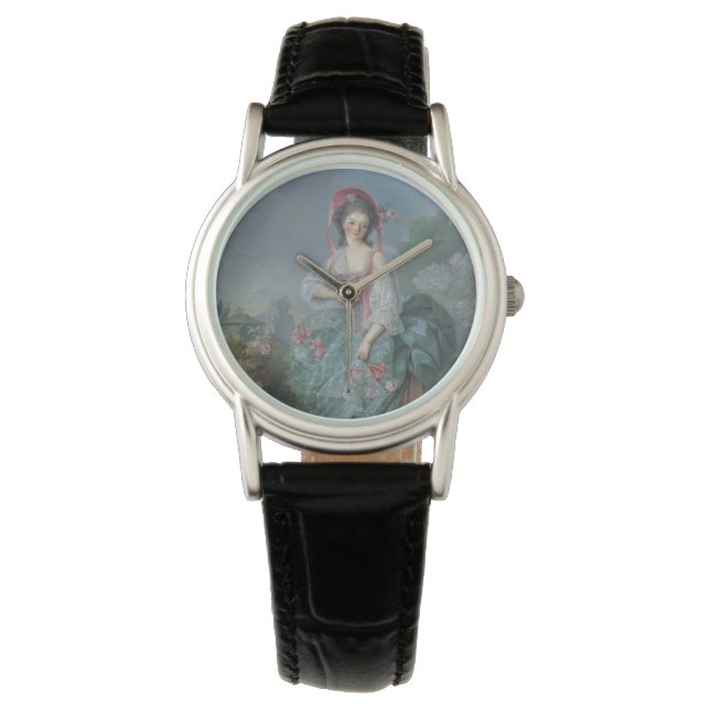 Mademoiselle Guimard (von Jacques-Louis David) Armbanduhr (Vorderseite)