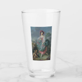 Mademoiselle Guimard (von Jacques-Louis David) Glas