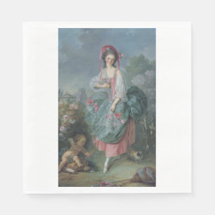 Mademoiselle Guimard (von Jacques-Louis David) Serviette