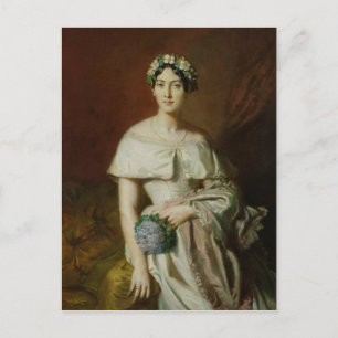 Mademoiselle Marie-Therese de Cabarrus, 1848 Postkarte
