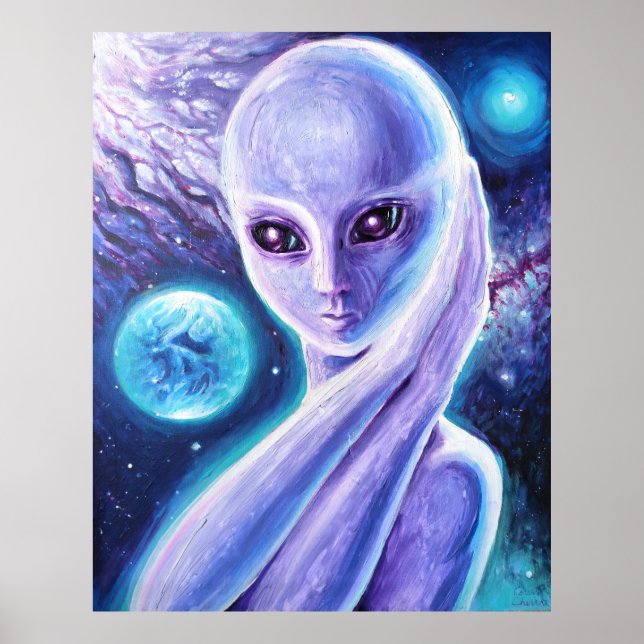 Mademoiselle Pogany Poster (Vorne)