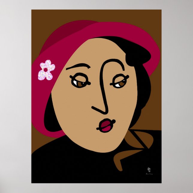 Mademoiselle Poster (Vorne)
