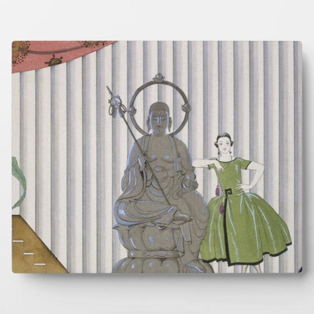 Mademoiselle Spinelly Chez Elle, 1920 (pochoir pri Fotoplatte (Vorderseite)