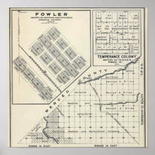 Madera County, Kalifornien 3 Poster
