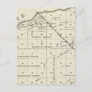 Madera Landkreis, Kalifornien 2 Postkarte