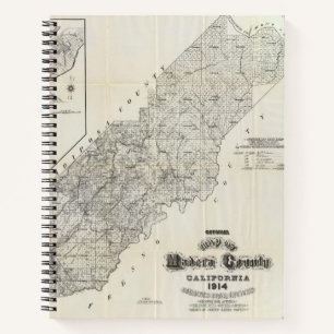Madera Landkreis, Kalifornien 4 2 Notizbuch