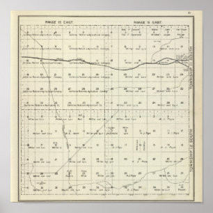 Madera Landkreis, Kalifornien Poster