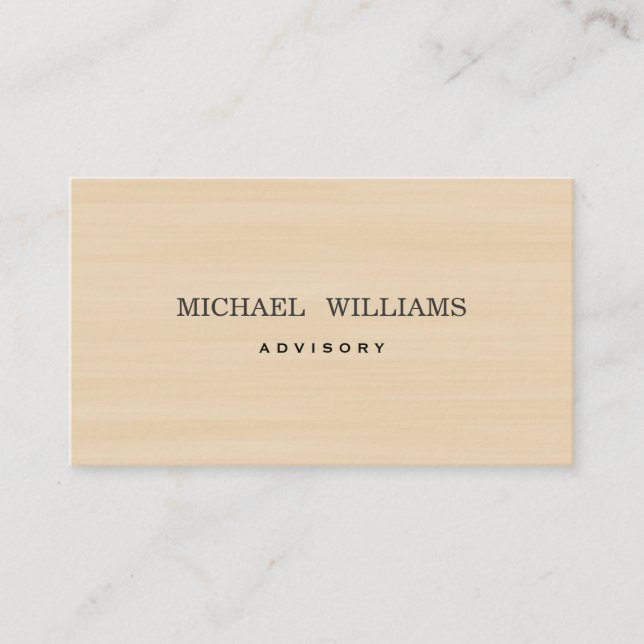 MADERA VISITENKARTE (Vorderseite)