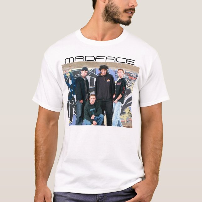 MADFACE NEUER T - SHIRT (Vorderseite)