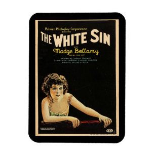 Madge Bellamy, weißer Sin, leiser Film Magnet