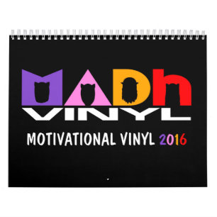 MADh Vinyl12-monatiger Kalender