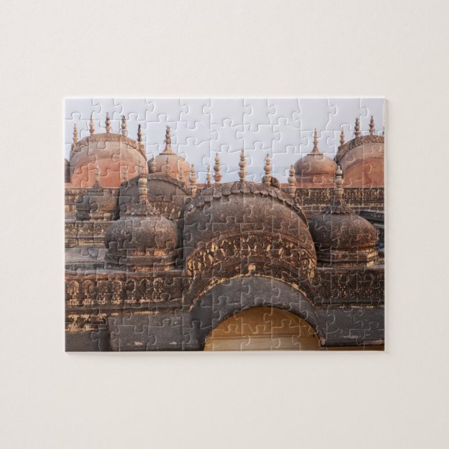Madhavendra Palace bei Sonnenuntergang, Jaipur Puzzle (Horizontal)