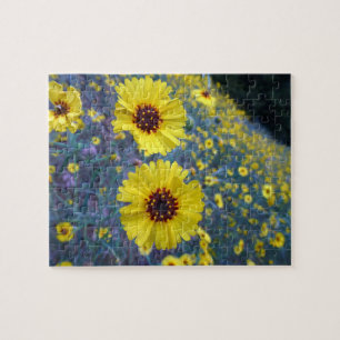 Madia-Blume im Sequoia-Nationalpark Puzzle