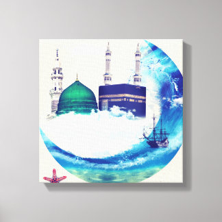 Madina mecca Islamische Leinwand Kunstdesign Ost