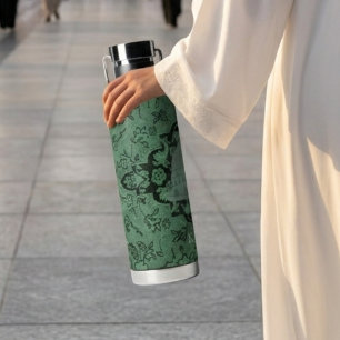 Madinah Rawdah-Teppich & Grüne Kuppel Masjid Trinkflasche