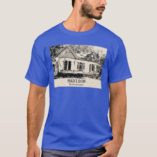 Madison Mississippi T-Shirt (Vorderseite)
