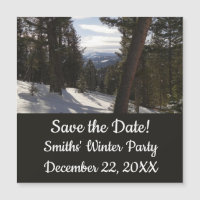 Madison Mountains im Winter in Montana