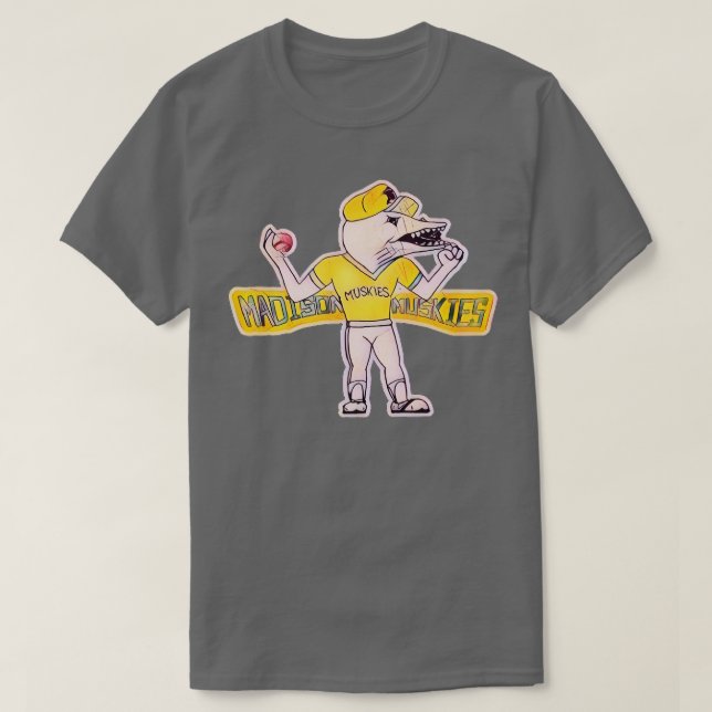 Madison Muskies Baseball T-Shirt (Design vorne)