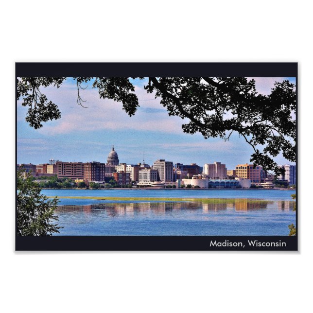 Madison Skyline Fotodruck (Vorne)