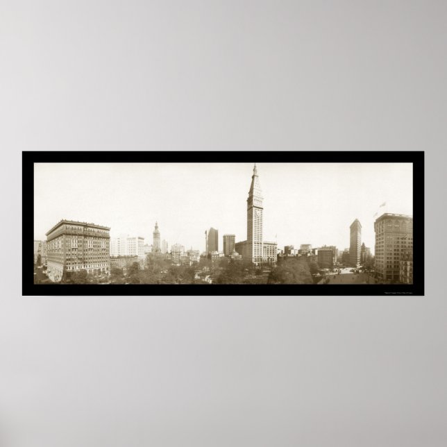 Madison Square, NYC Foto 1910 Poster (Vorne)