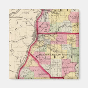 Madison, St Clair, Monroe Landkreises Magnet