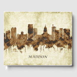 Madison Wisconsin Cityscape Gästebuch