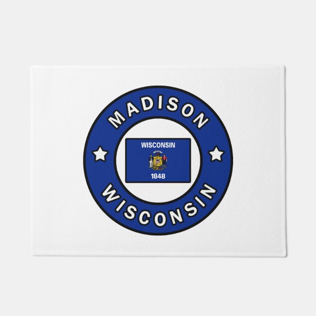 Madison Wisconsin Fußmatte (Vorderseite)