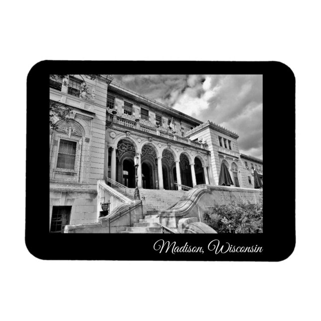 Madison, Wisconsin Magnet (Horizontal)