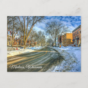 Madison Wisconsin Postcard Postkarte