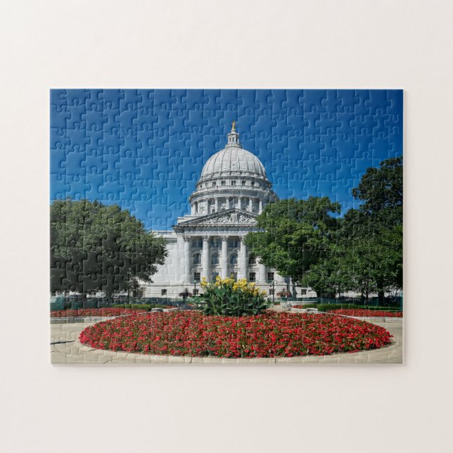 Madison Wisconsin. Puzzle (Horizontal)