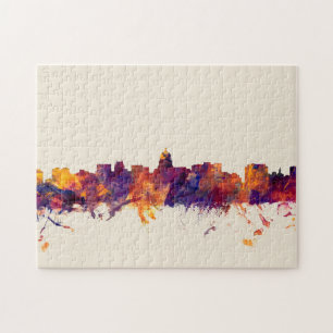 Madison Wisconsin Skyline Puzzle
