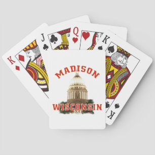 Madison, Wisconsin Spielkarten