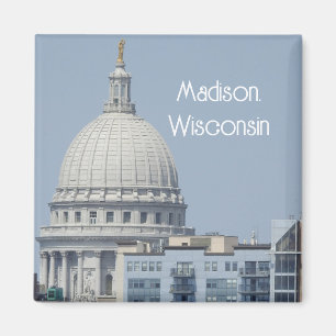 Madison, Wisconsin Staat Hauptstadt Magnet