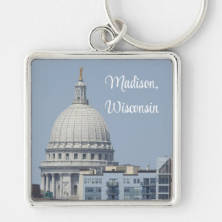 Madison, Wisconsin Staat Hauptstadt Schlüsselanhänger