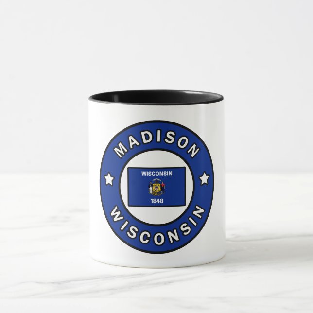 Madison Wisconsin Tasse (Zentrum)