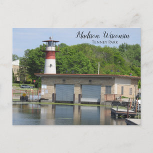 Madison, Wisconsin Tenney Park Fotograf Postkarte