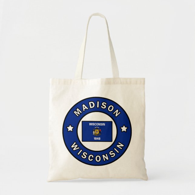 Madison Wisconsin Tragetasche (Vorne)