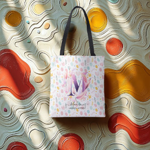 Madison's elegantes Monogramm-Design für die Blume