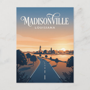 Madisonville USA Postkarte