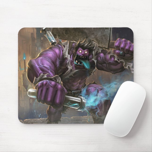 Madman Gaming Mousepad | Power Lifter Theme Art (Mit Mouse)