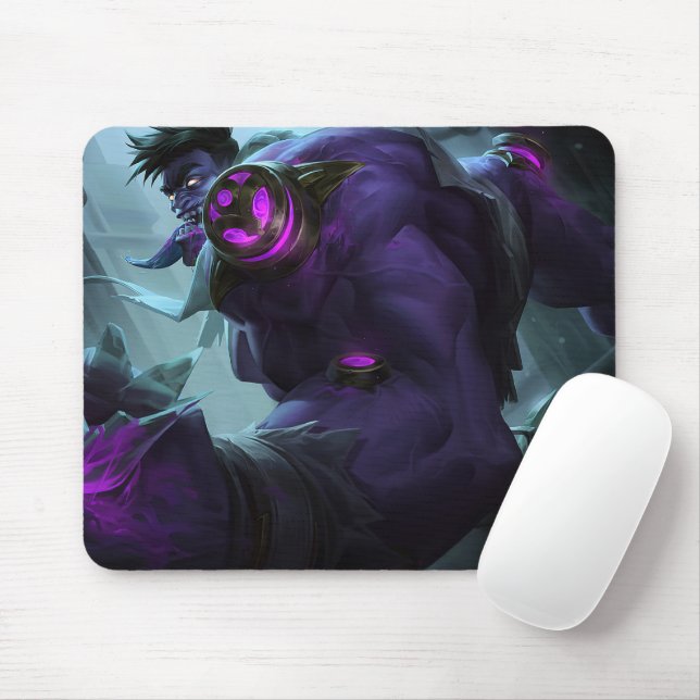 Madman Gaming Mousepad | Power Lifter Theme Art (Mit Mouse)