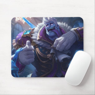 Madman Gaming Mousepad   Power Lifter Theme Art