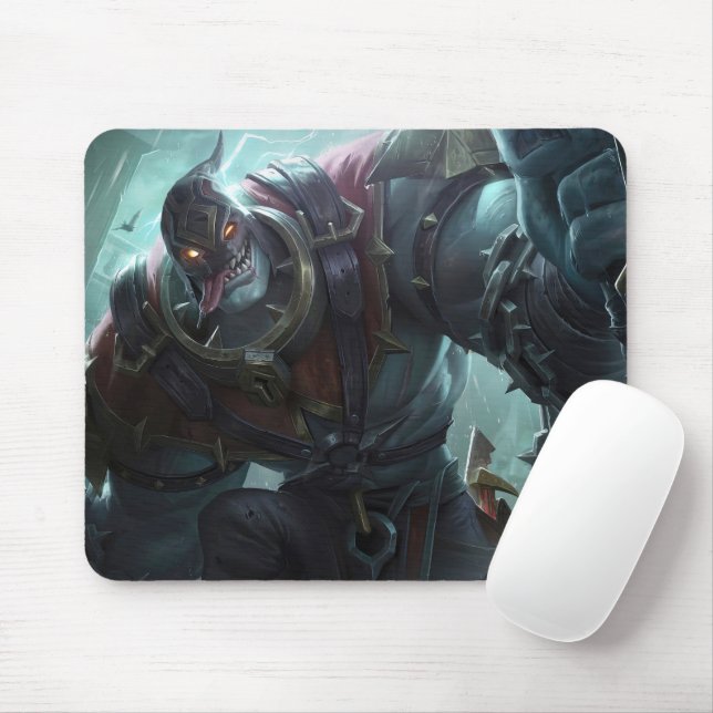 Madman Gaming Mousepad | Power Lifter Theme Art (Mit Mouse)