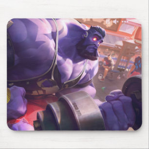 Madman Gaming Mousepad   Power Lifter Theme Art