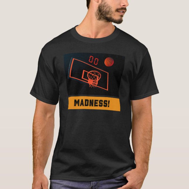 Madness Zero auf der Shot-Uhr T-Shirt (Vorderseite)