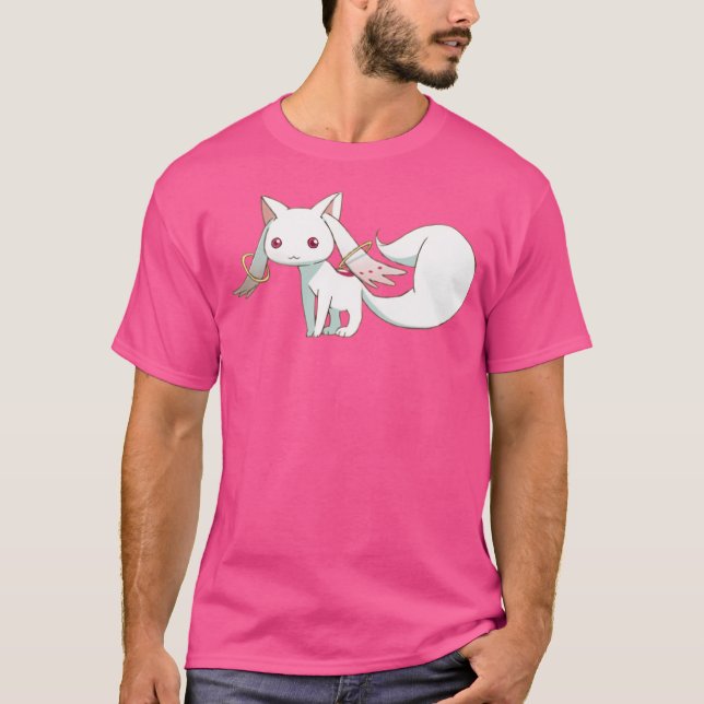 Madoka Magica - Kyubey 2 T-Shirt (Vorderseite)
