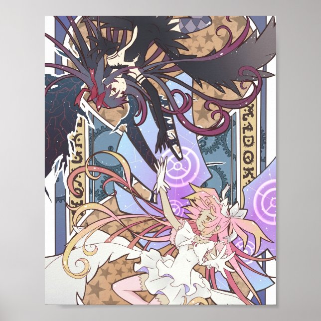 Madoka und Homura Poster (Vorne)