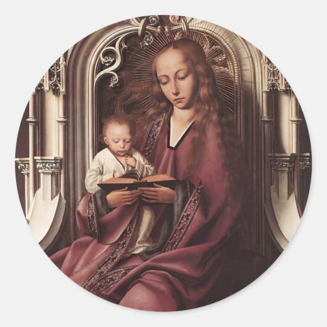 Madonna and Child Catholic Stickers  (Vorderseite)